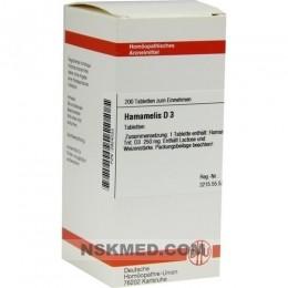 HAMAMELIS D 3 Tabletten 200 St