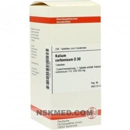 KALIUM CARBONICUM D 30 Tabletten 200 St