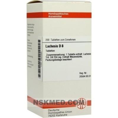 LACHESIS D 8 Tabletten 200 St