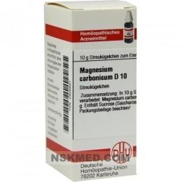 MAGNESIUM CARBONICUM D 10 Globuli 10 g