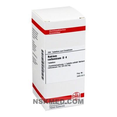 NATRIUM CARBONICUM D 4 Tabletten 200 St