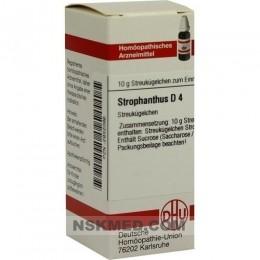 Строфантус разведение Д4 гранулы (STROPHANTHUS D 4 Globuli) 10 g