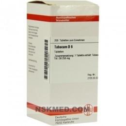 TABACUM D 6 Tabletten 200 St