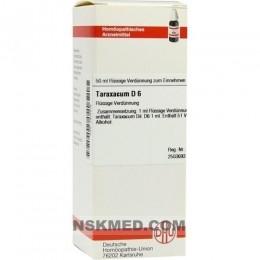 TARAXACUM D 6 Dilution 50 ml