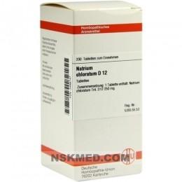 NATRIUM CHLORATUM D 12 Tabletten 200 St