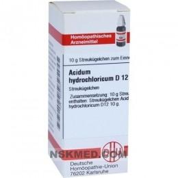 ACIDUM HYDROCHLORICUM D 12 Globuli 10 g