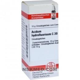 ACIDUM HYDROFLUORICUM C 30 Globuli 10 g