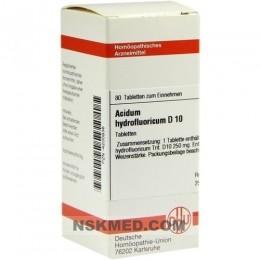 ACIDUM HYDROFLUORICUM D 10 Tabletten 80 St