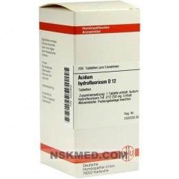 ACIDUM HYDROFLUORICUM D 12 Tabletten 200 St