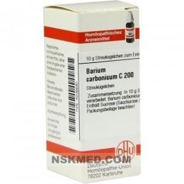 BARIUM CARBONICUM C 200 Globuli 10 g