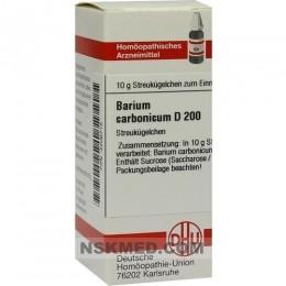 BARIUM CARBONICUM D 200 Globuli 10 g