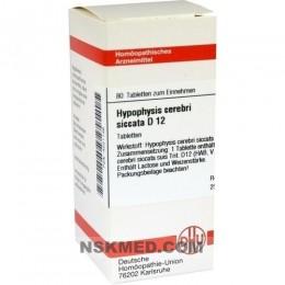 HYPOPHYSIS CEREBRI siccata D 12 Tabletten 80 St