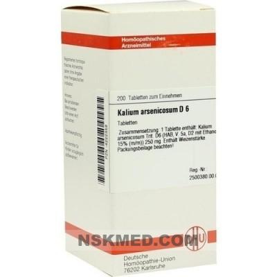 KALIUM ARSENICOSUM D 6 Tabletten 200 St
