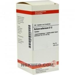 KALIUM SULFURICUM D 12 Tabletten 200 St