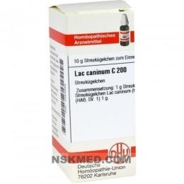 LAC CANINUM C 200 Globuli 10 g