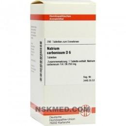 NATRIUM CARBONICUM D 6 Tabletten 200 St
