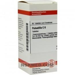 Пульсатилла С6  (PULSATILLA C 6) Tabletten 80 St