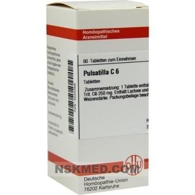 Пульсатилла С6 (PULSATILLA C 6) Tabletten 80 St