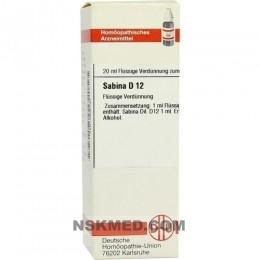 SABINA D 12 Dilution 20 ml