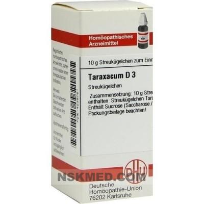 TARAXACUM D 3 Globuli 10 g