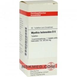 WYETHIA HELENIOIDES D 6 Tabletten 80 St
