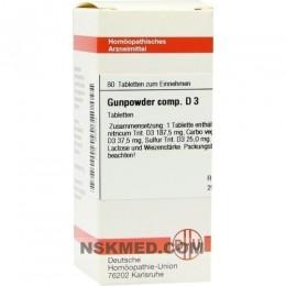 GUNPOWDER comp.D 3 Tabletten 80 St