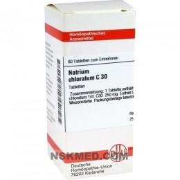 NATRIUM CHLORATUM C 30 Tabletten 80 St