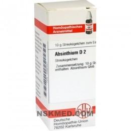ABSINTHIUM D 2 Globuli 10 g