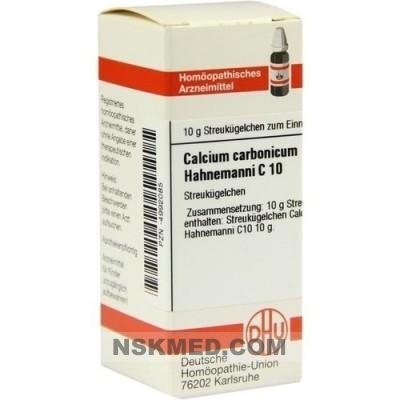 CALCIUM CARBONICUM Hahnemanni C 10 Globuli 10 g