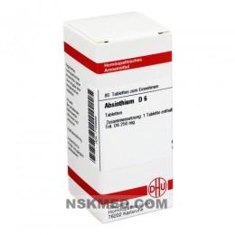 ABSINTHIUM D 6 Tabletten 80 St