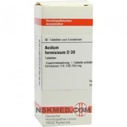ACIDUM FORMICICUM D 30 Tabletten 80 St