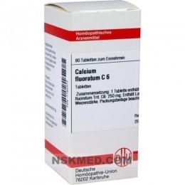 CALCIUM FLUORATUM C 6 Tabletten 80 St