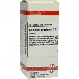 CALADIUM seguinum D 3 Tabletten 80 St
