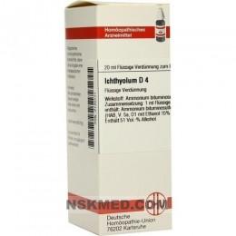 ICHTHYOLUM D 4 Dilution 20 ml