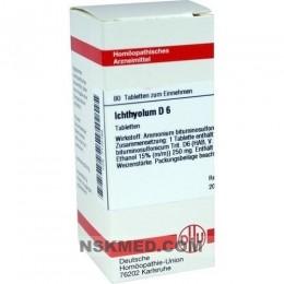 ICHTHYOLUM D 6 Tabletten 80 St