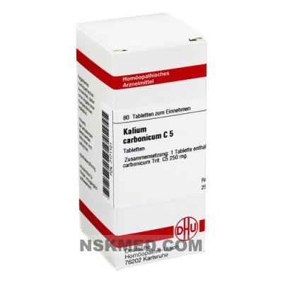 KALIUM CARBONICUM C 5 Tabletten 80 St