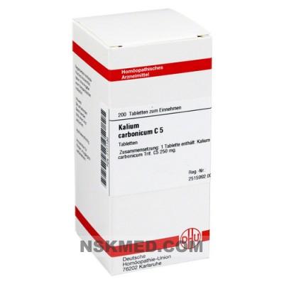 KALIUM CARBONICUM C 5 Tabletten 200 St