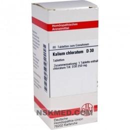 KALIUM CHLORATUM D 30 Tabletten 80 St