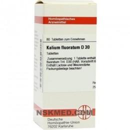 KALIUM FLUORATUM D 30 Tabletten 80 St