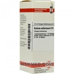 KALIUM SULFURICUM D 8 Dilution 20 ml