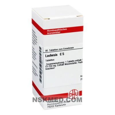 LACHESIS C 5 Tabletten 80 St