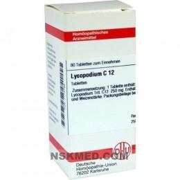 LYCOPODIUM C 12 Tabletten 80 St