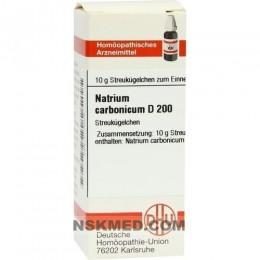 NATRIUM CARBONICUM D 200 Globuli 10 g