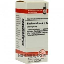 NATRIUM NITRICUM D 12 Globuli 10 g