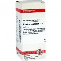 NATRIUM SELENICUM D 6 Tabletten 80 St