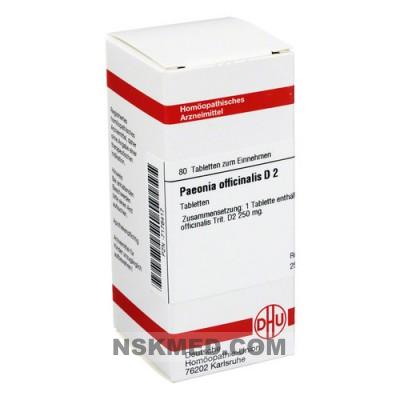 PAEONIA OFFICINALIS D 2 Tabletten 80 St