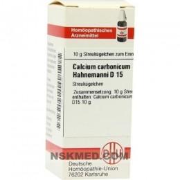 CALCIUM CARBONICUM Hahnemanni D 15 Globuli 10 g
