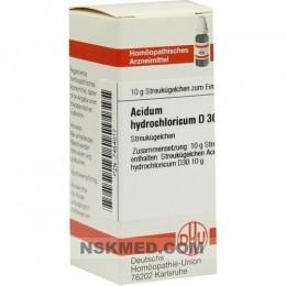 ACIDUM HYDROCHLORICUM D 30 Globuli 10 g