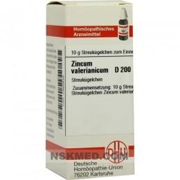 ZINCUM VALERIANICUM D 200 Globuli 10 g