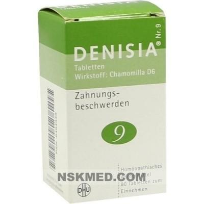 DENISIA 9 Zahnungsbeschwerden Tabletten 80 St